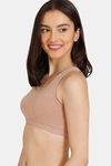 Zivame Girls Double Layered Non Wired Full Coverage Slip-on Beginner Bra (Pack of 2) - Multicolor — thumbnail 7